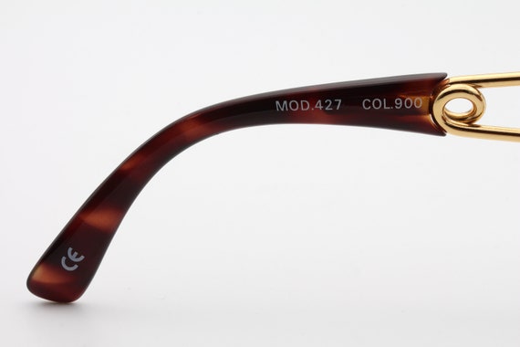 Versace Mod 427 vintage luxury sunglasses / oval … - image 7