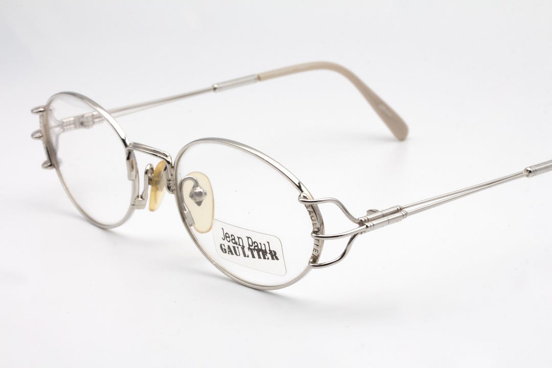 小物 jean paul gaultier glasses code Jean Paul Gaultier 55 6104 Vintage Eyeglasses Made in Japan