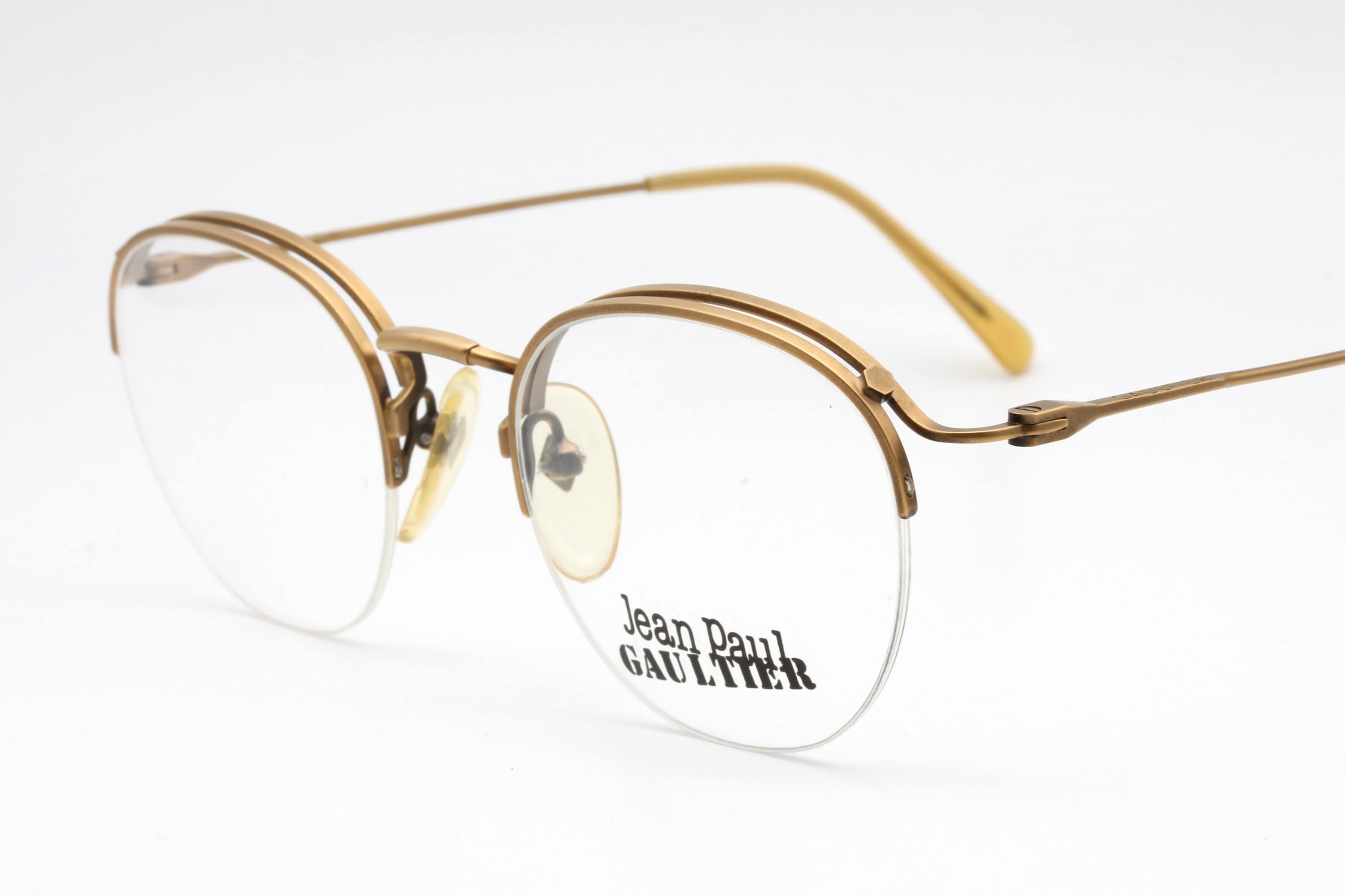 Jean Paul Gaultier 55 1172 Vintage Eyeglasses Made in Japan 90's