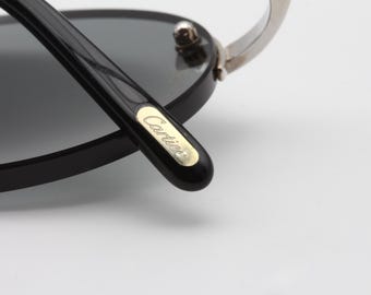 Cartier Shamal Vintage Sunglasses Made in France 90 display picture 3