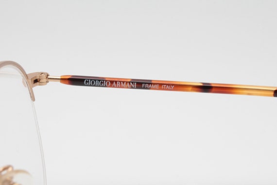 Giorgio Armani メタル イタリア製 90s00s ヴィンテージ Giorgio Armani 142 Vintage Eyeglasses Made in Italy 90's