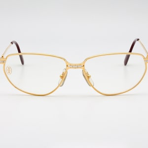 Cartier Panthere Windsor vintage eyeglasses made in France 90's - New Old Stock