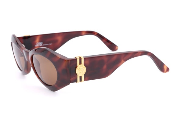 Stylish Versace Mod. 422/A Col. 900 Vintage Sunglasses Made in