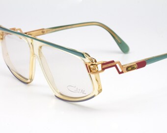 Cazal Vintage Sunglasses MOD 165 COL 199 RARE Light Blue Marble West Germany Cazal mod 165 col 199  main image 3