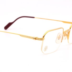 Cartier Broadway vintage eyeglasses made in France 90s - new old stock