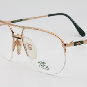 Lacoste Vintage Aviator Sunglasses - Etsy display picture 2