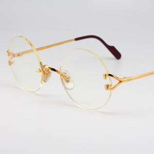 Cartier Madison vintage eyeglasses made in France 80's - New Old Stock image 2
