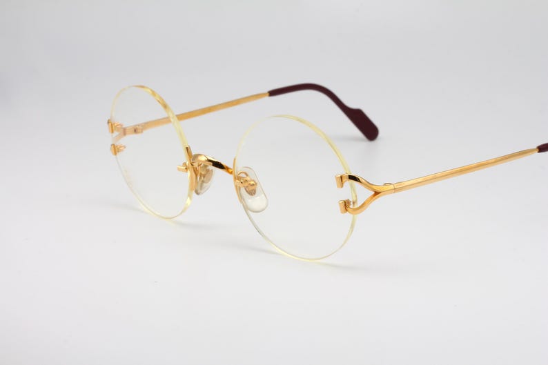 Cartier Madison vintage eyeglasses made in France 80's - New Old Stock image 2