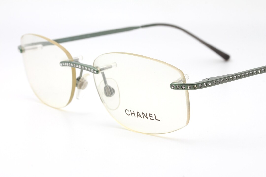 Chanel 3001 Vintage Eyeglasses Made in Italy 2000's New 