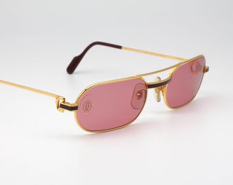Cartier Must Laque vintage sunglasses made in France 80's - New Old Stock