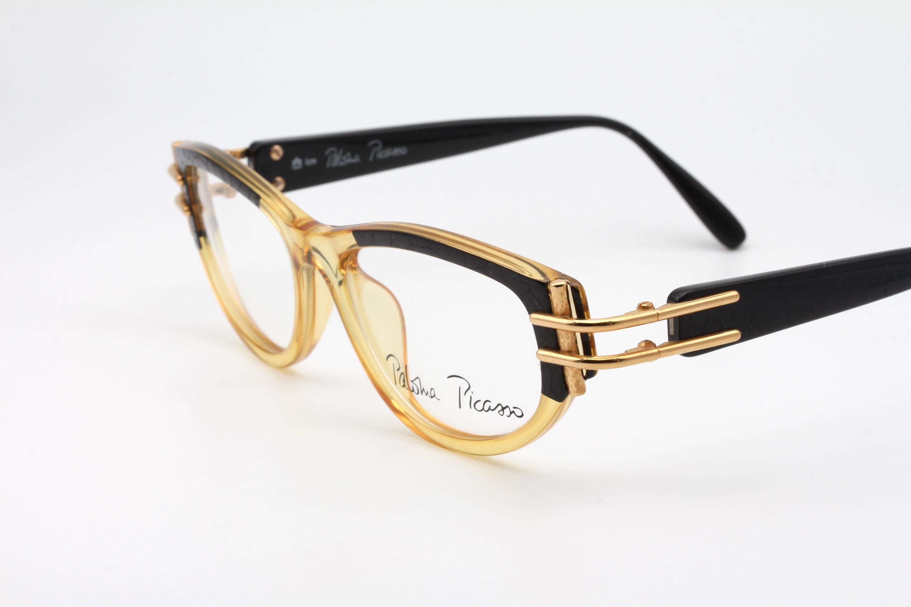 Paloma Picasso - Artist Original Design-Sunglasses Eyewear 3834 Made in Austria Paloma Picasso 3777 11 Vintage Sunglasses – Ed & Sarna  main image 4