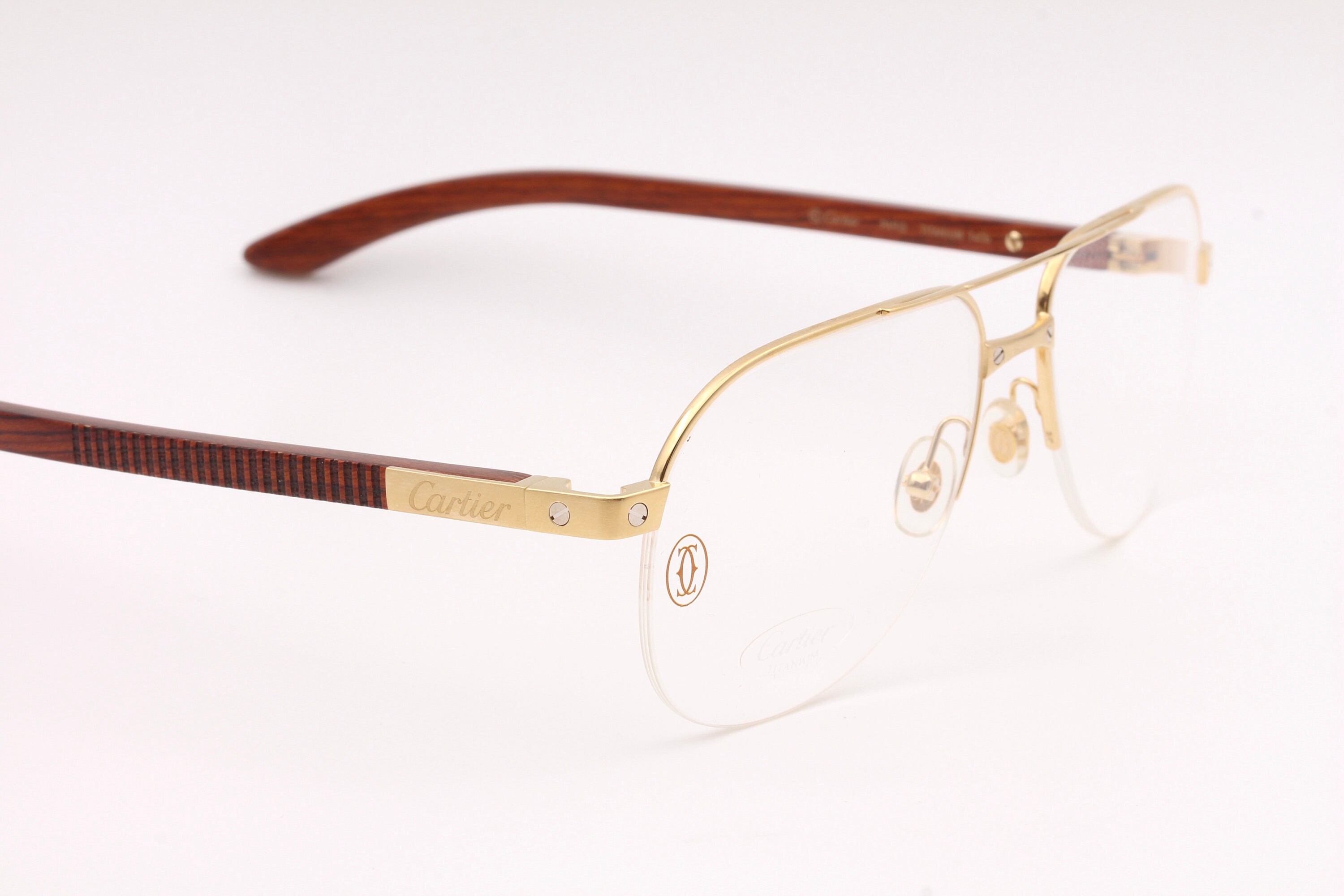 Vintage Cartier Santos Eyeglasses Made 