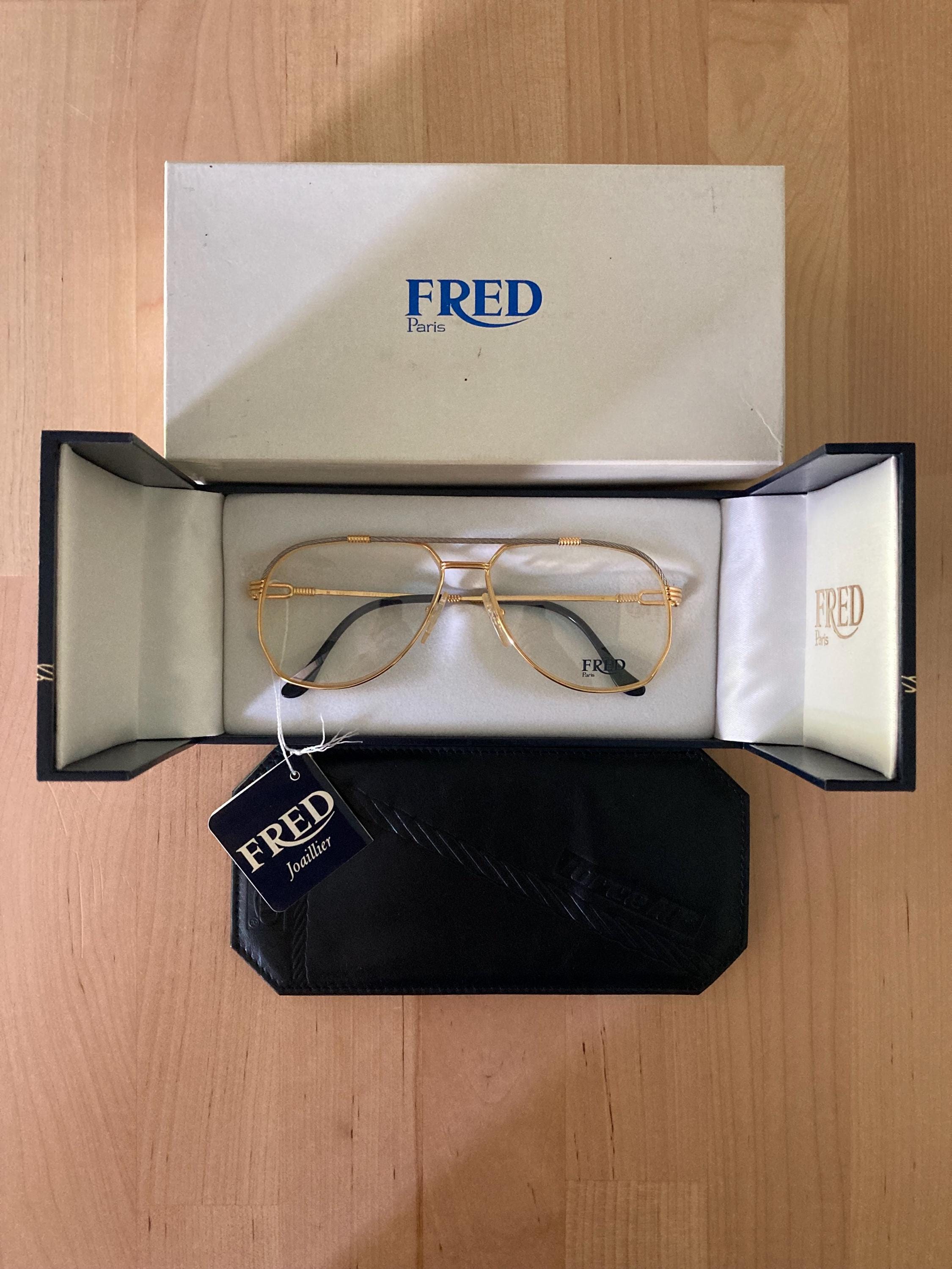 FRED AMERICA CUP Luxury Vintage Eyeglasses Made in France 90s - Etsy