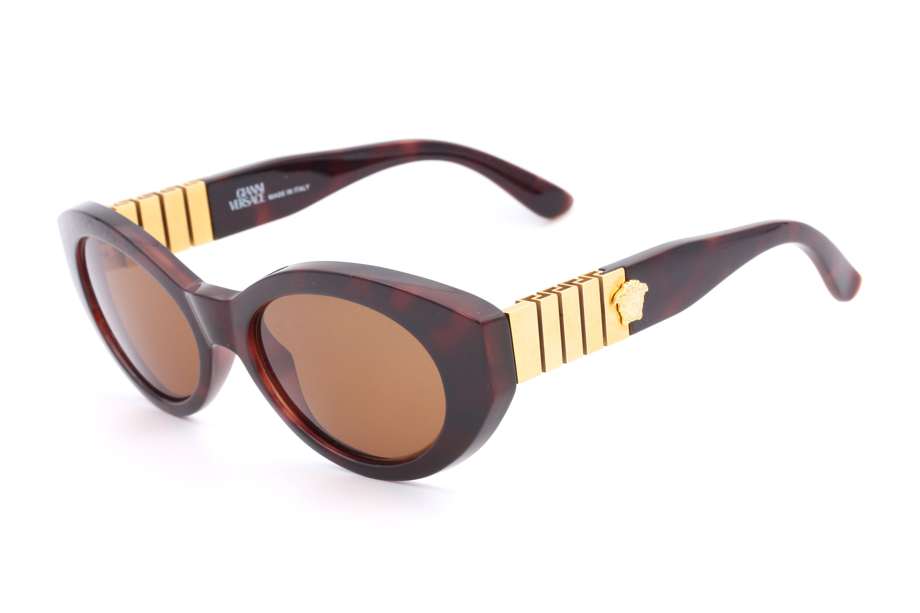 Versace Mod 480/B Col 900 Vintage Sunglasses Made in Italy in the
