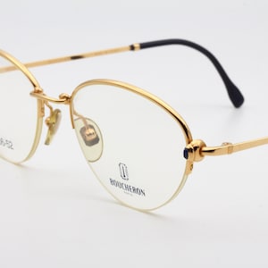 Vintage eyeglasses Boucheron 210-06 made in France 90's - new old stock