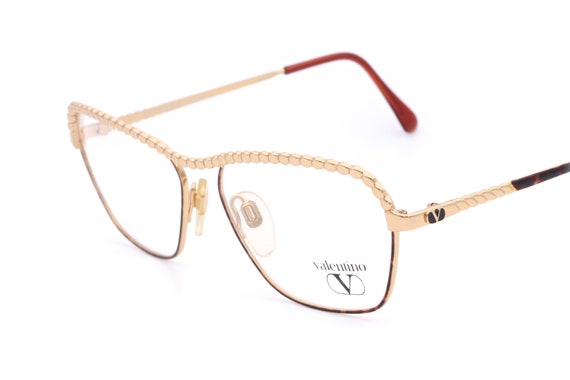 Valentino V375 906 vintage eyeglasses made in Ita… - image 1