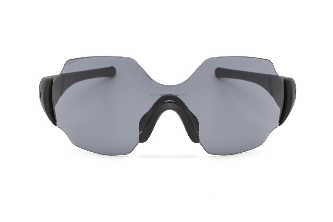 Oakley Zero L Matte Black With Gray Lens Vintage Sunglasses Made