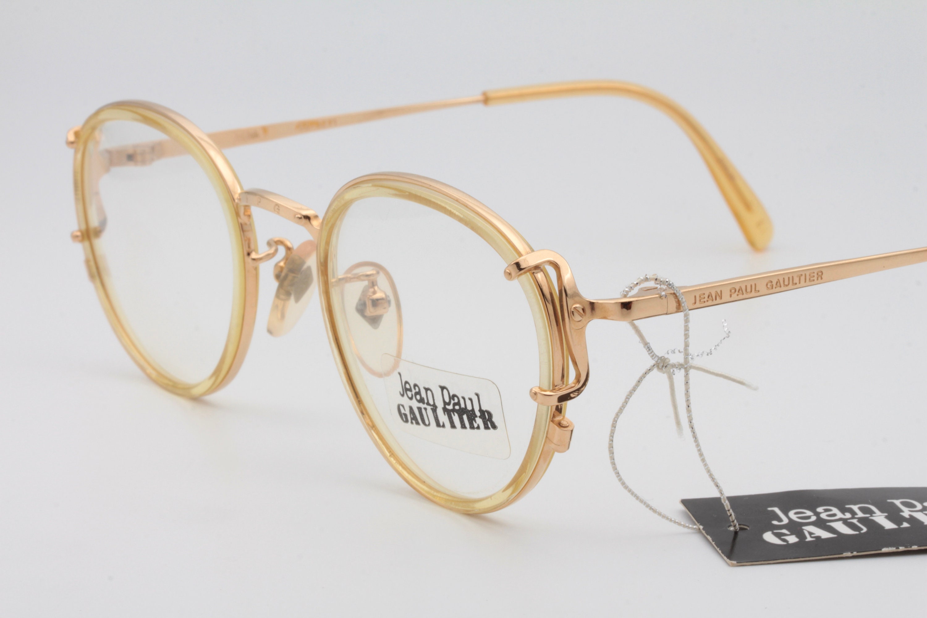 Jean Paul Gaultier 55 3271 22KGP Vintage Eyeglasses Made in