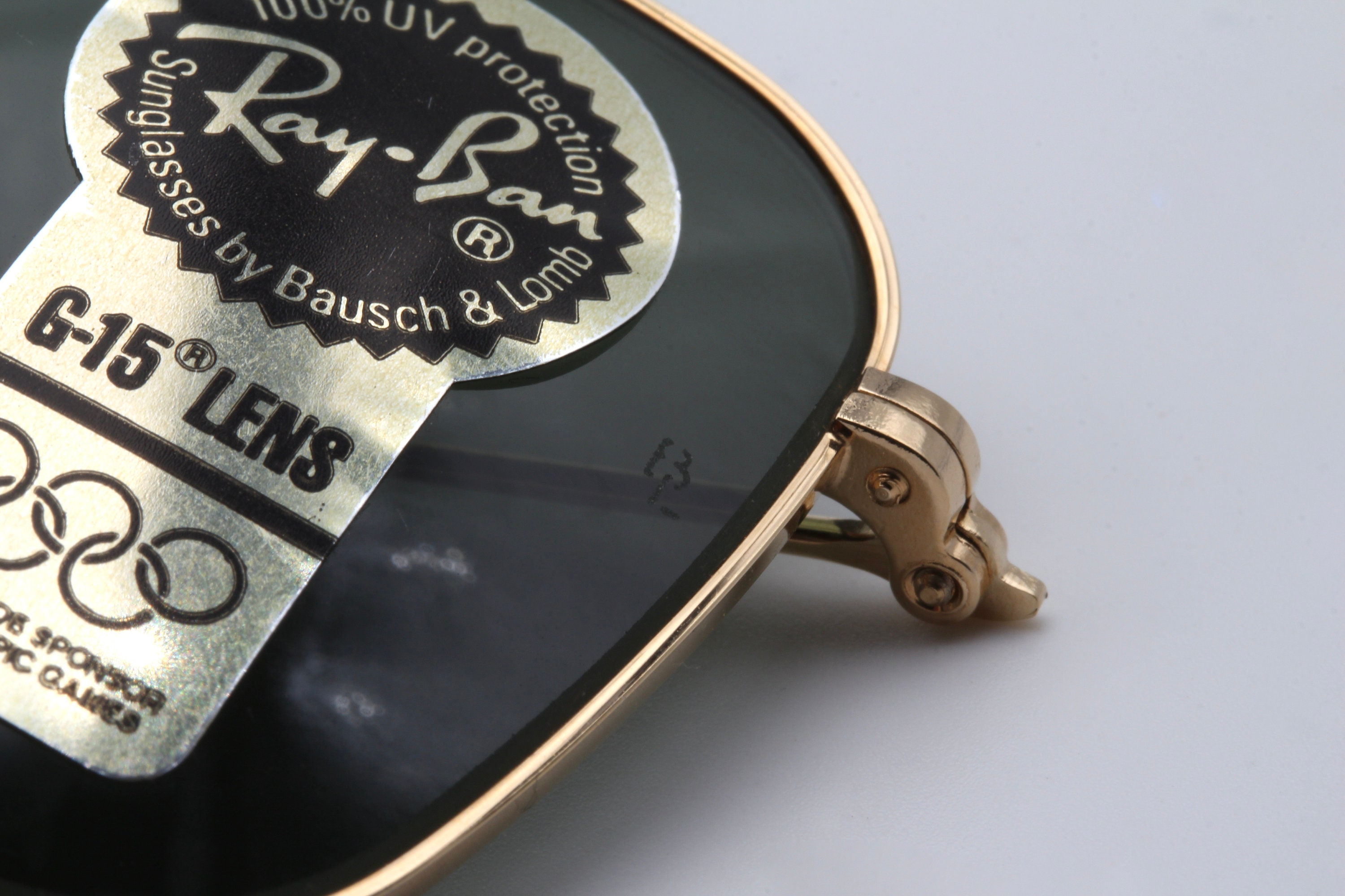 Ray Ban B&L Small Caravan Vintage Sunglasses Made in the USA 80's
