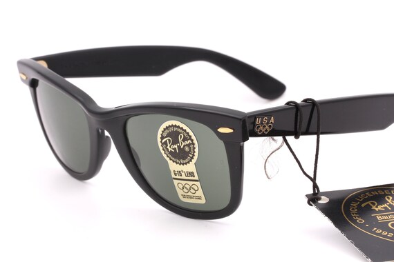 Ban B&L Wayfarer 36USC380 Vintage Sunglasses Made USA |
