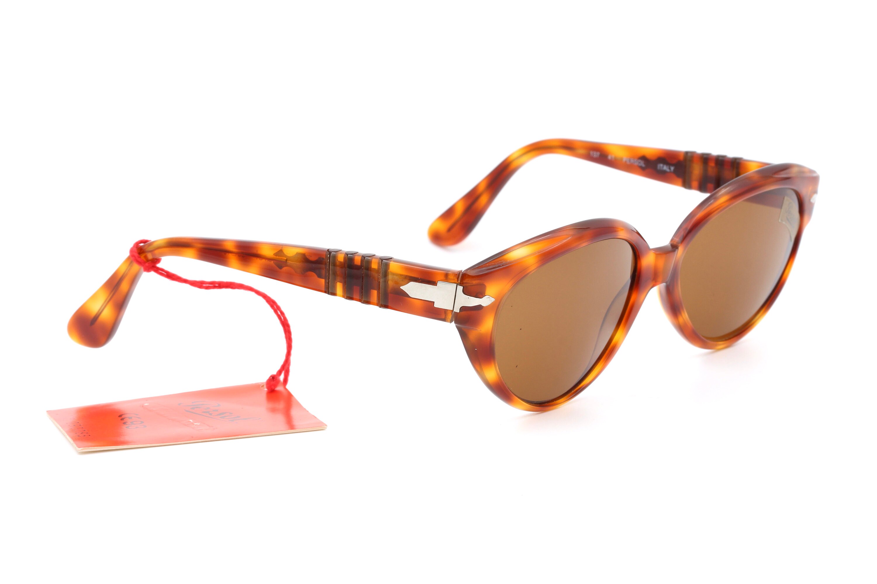 Vintage Persol 853 Carol 24 Tortoise Sunglasses with Brown Lenses Italy Persol 853 Carol Vintage Sunglasses Made in Italy 90 main image 4