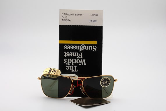 Ray Ban B&L Small Caravan Vintage Sunglasses / Iconic Sunglasses