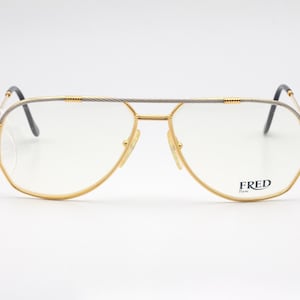 FRED AMERICA CUP luxury vintage eyeglasses made in France 90s