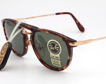 Vintage sunglasses Ray Ban B&L Premier Combo A W 1366 made in the USA 90's - new old stock