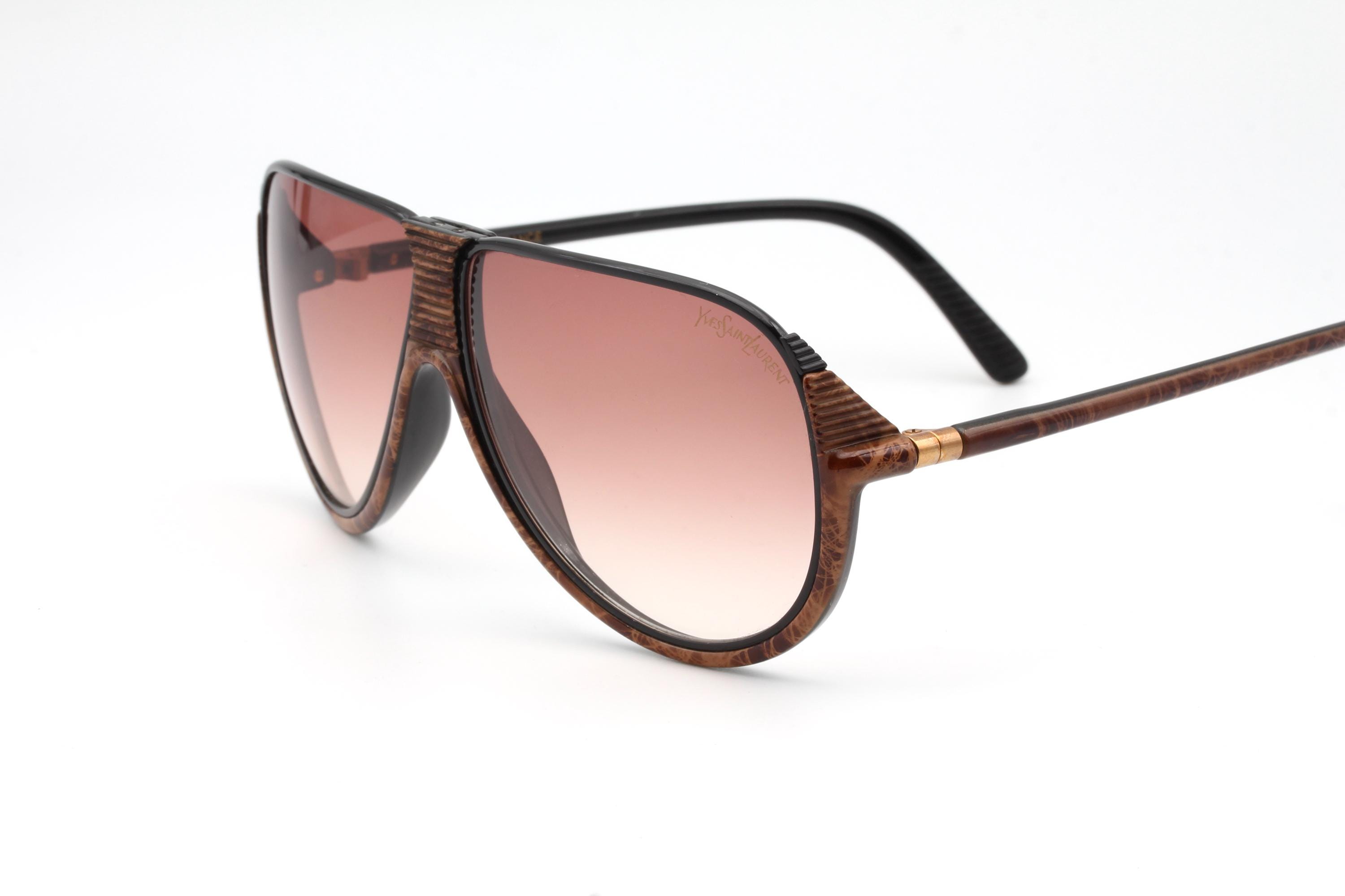 Yves Saint Laurent Alma-9 Y98 Vintage Sunglasses Made in Italy