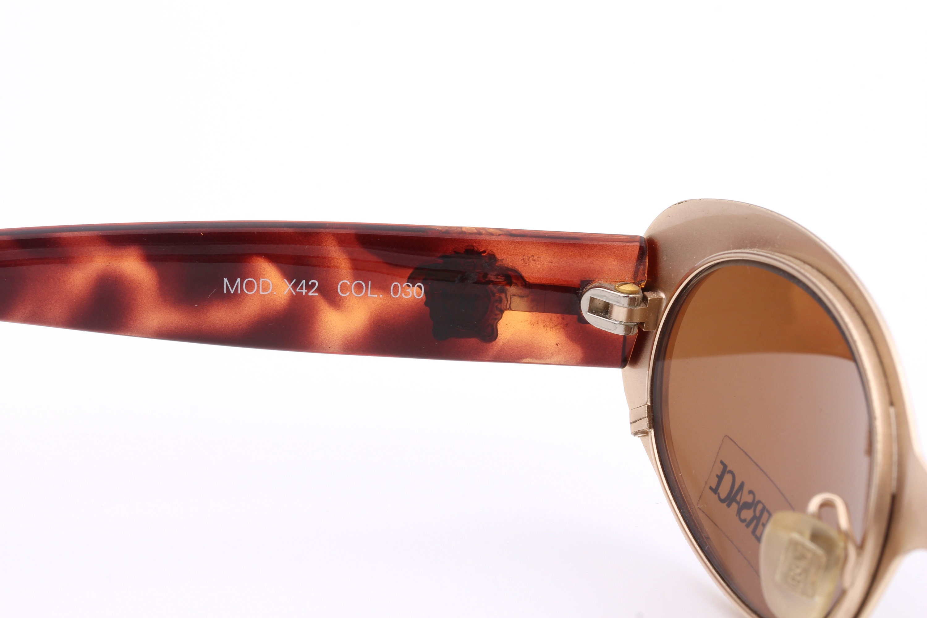 Versace MOD X42 Vintage Sunglasses Made in Italy 90