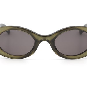 Rare Authentic Gucci GG 2432/S 1XA Green Blue-Gray 50mm