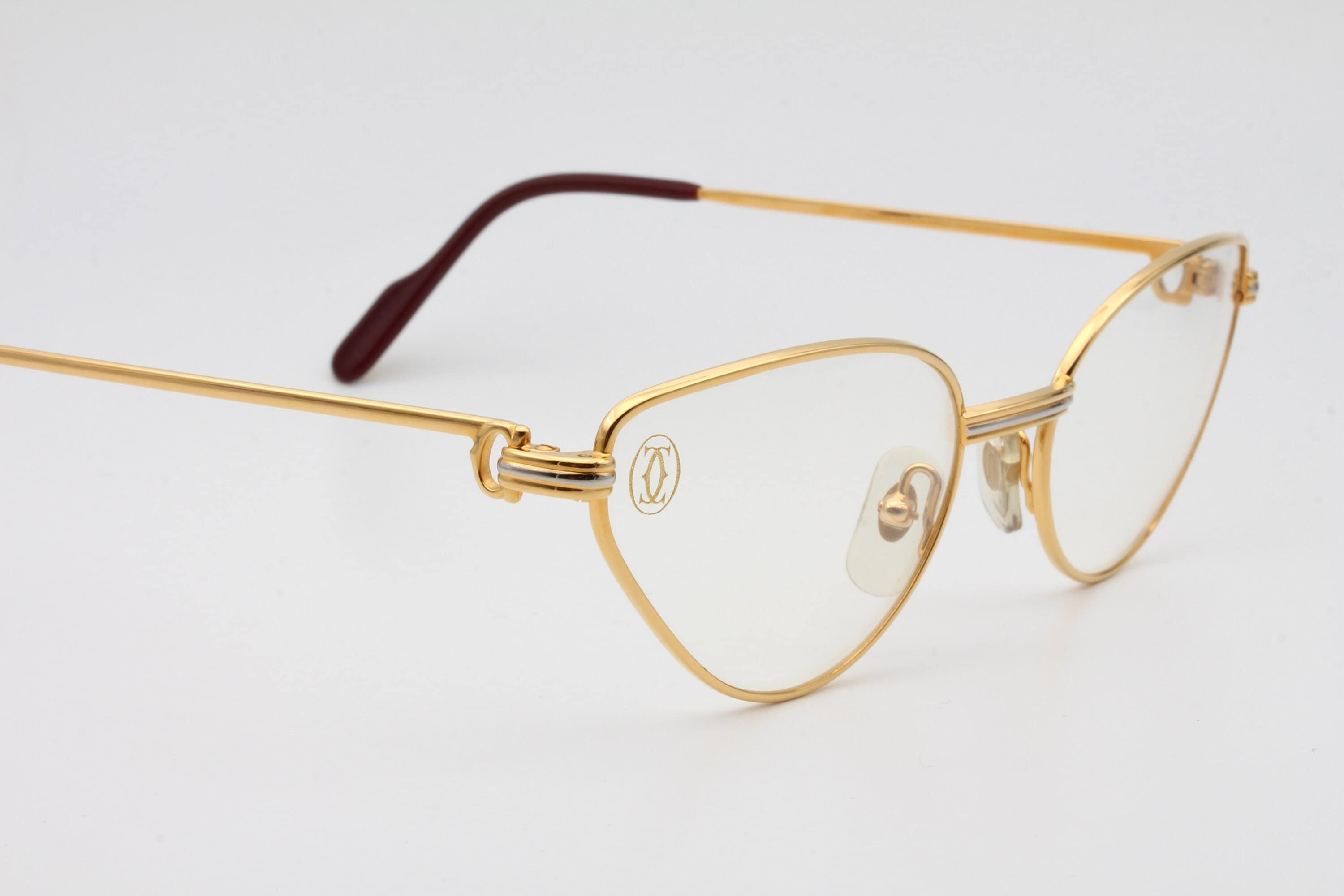 Cartier Rivoli Vintage Eyeglasses With Gold Plated Frames Made in France 1980 s New Old Stock Etsy