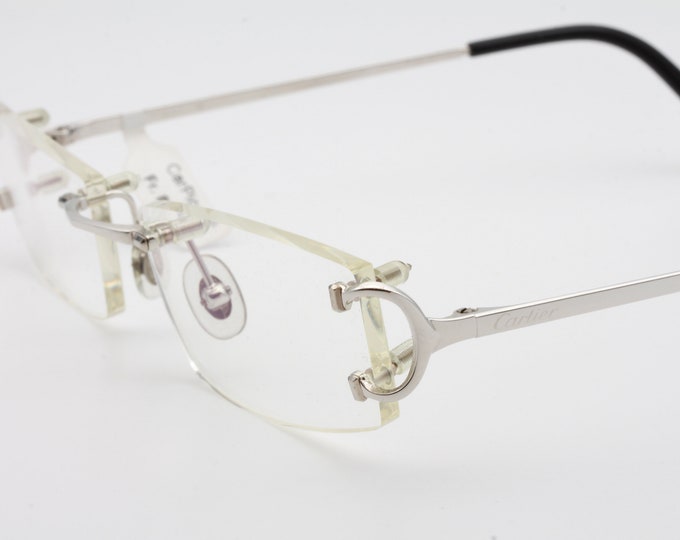 Cartier Passy Vintage Eyeglasses Made in France New Old Stock Original ...