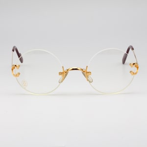 Cartier Madison vintage eyeglasses made in France 80's - New Old Stock image 1