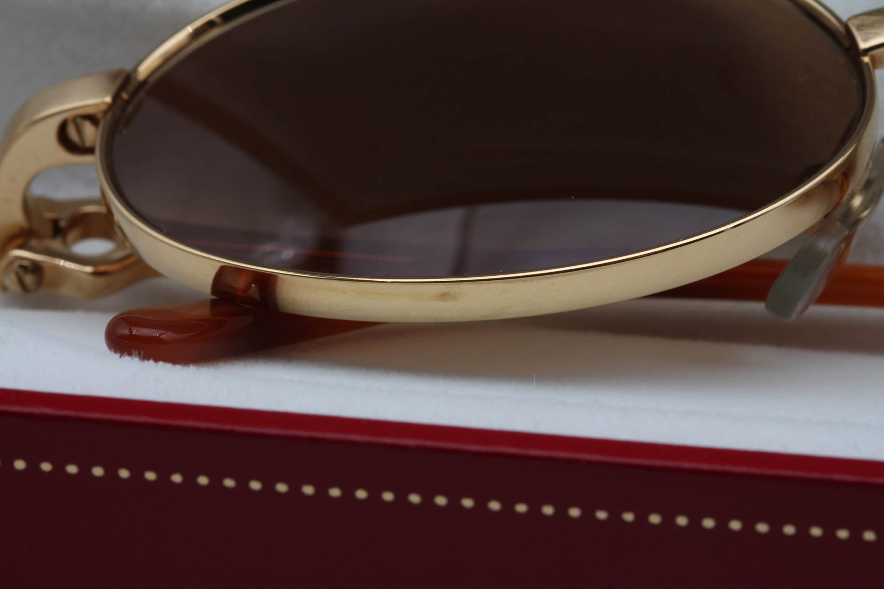 カルティエ スパイダー ヴィンテージ サングラス フランス製 90年代