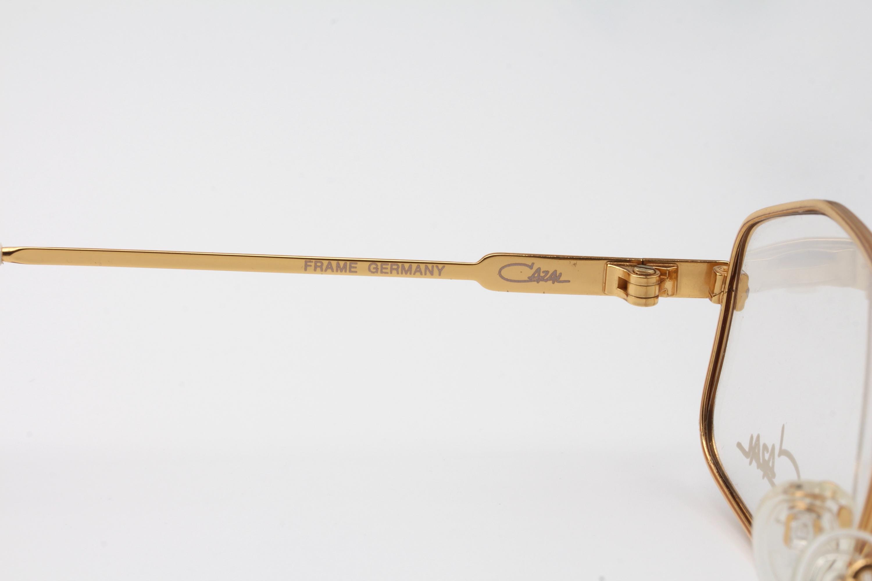 カザール 90'sビンテージ Cazal カザール vintage 90s ゴールド