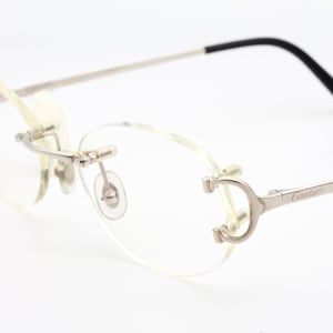 Cartier C Decor vintage eyeglasses made in France 90's - New Old Stock