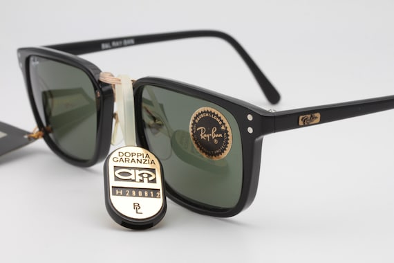 Vintage Ray Ban B&L Premier E W 0866 / Classic Squared Sunglasses