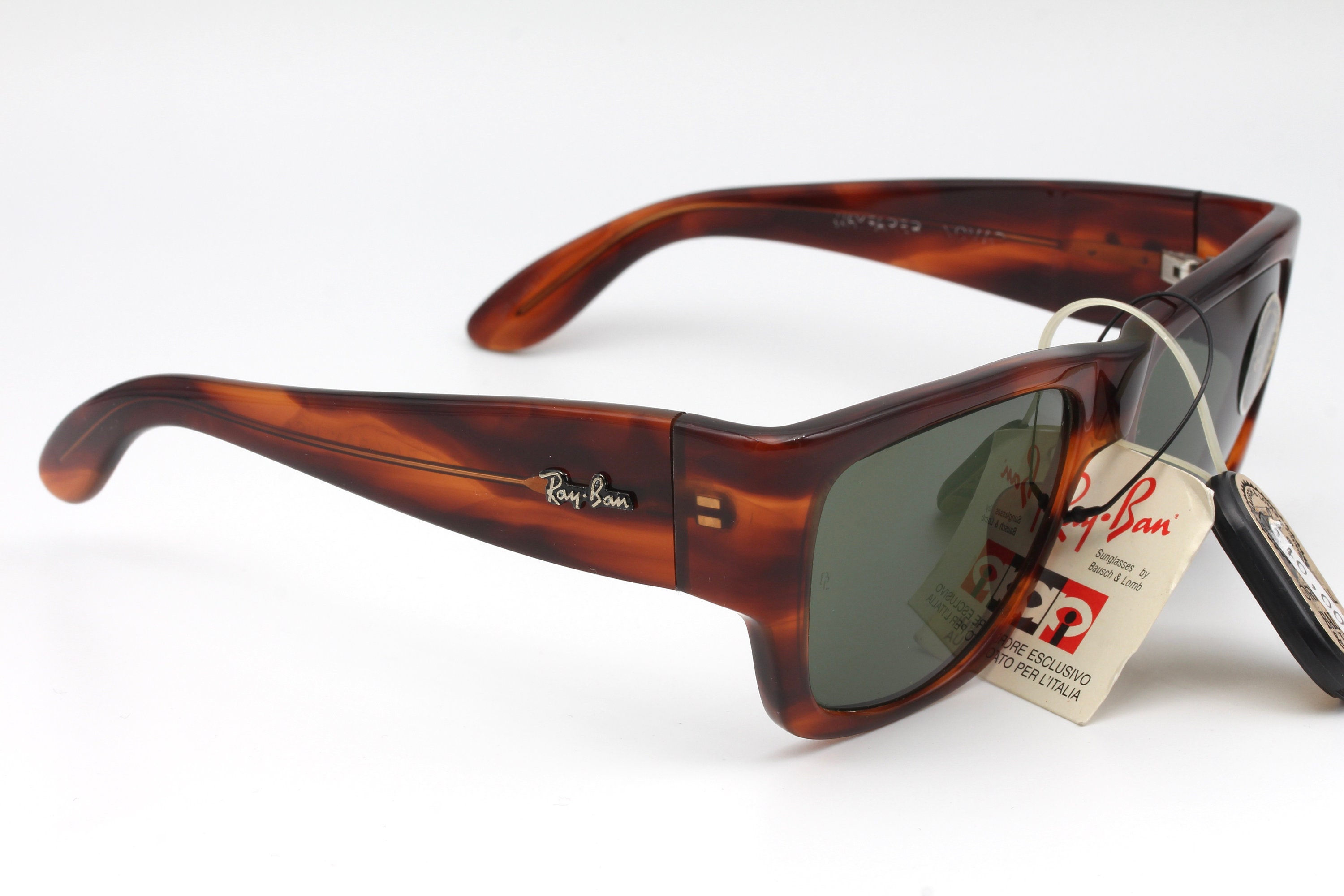 史上一番安い Ban Ray B&L the in Made Sunglasses Vintage Nomad Wayfarer 小物