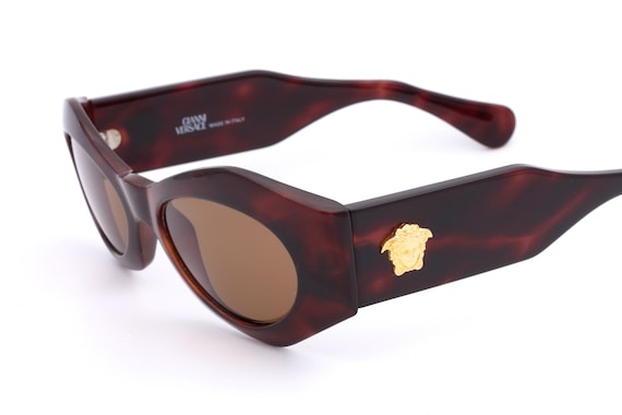 Trendy Gianni Versace MOD 414 COL.900 Vintage Sunglasses Made in