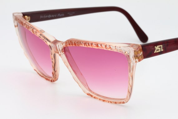 Vintage sunglasses Yves Saint Laurent mod INO made in France 80's - new old stock