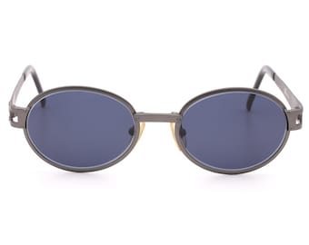Vintage Yohji Yamamoto 52-5106 Sunglasses 90s Matte Gray Titanium