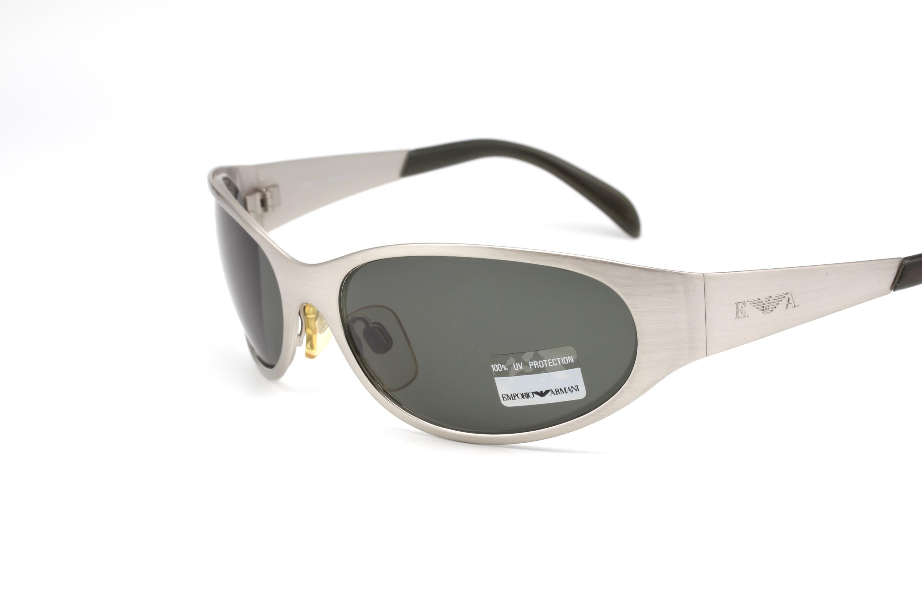 Emporio Armani 067-S Vintage Sunglasses Made in Italy 90's - New