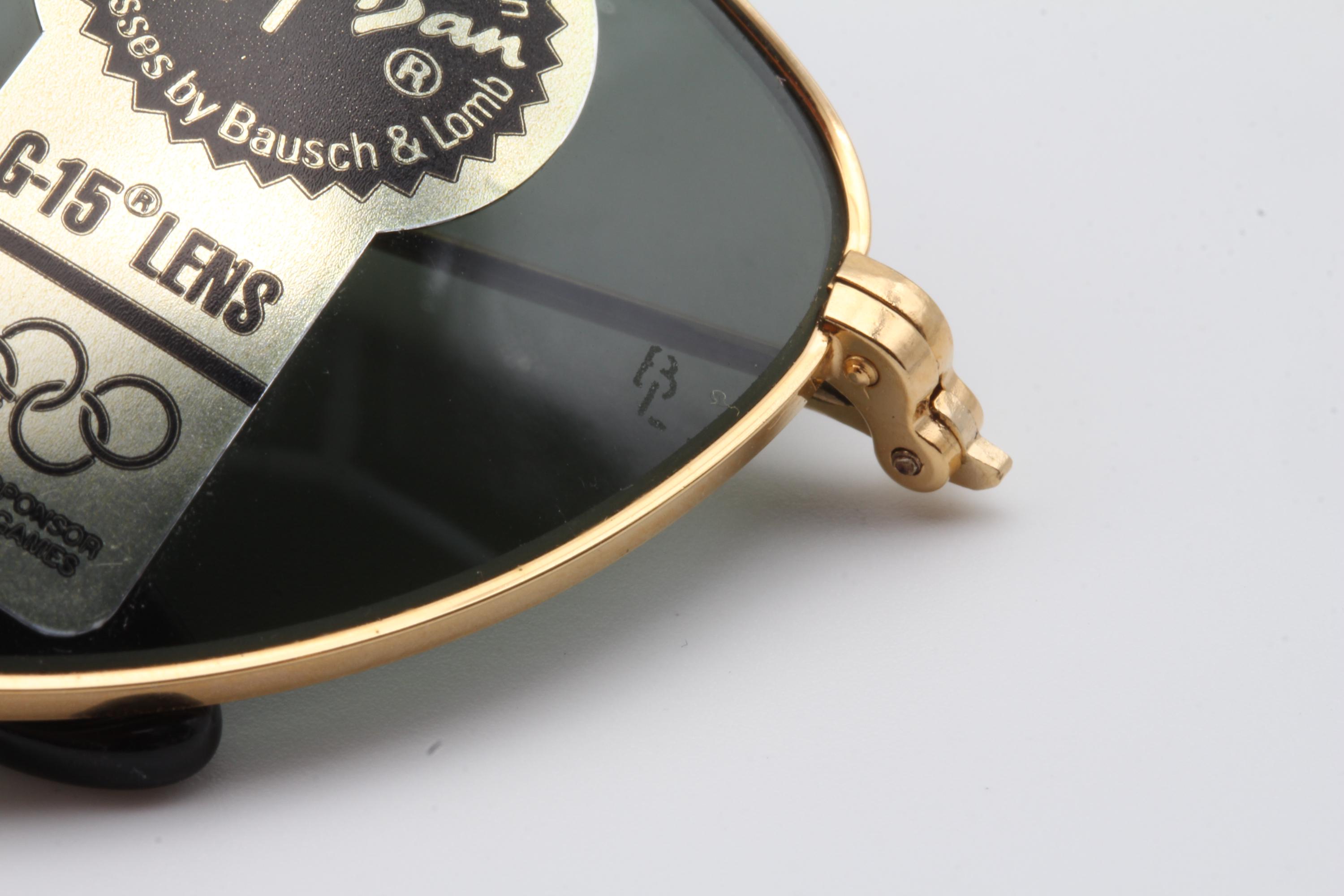 Ray Ban B&L Fashion Metals Style 1 Vintage Sunglasses Made in