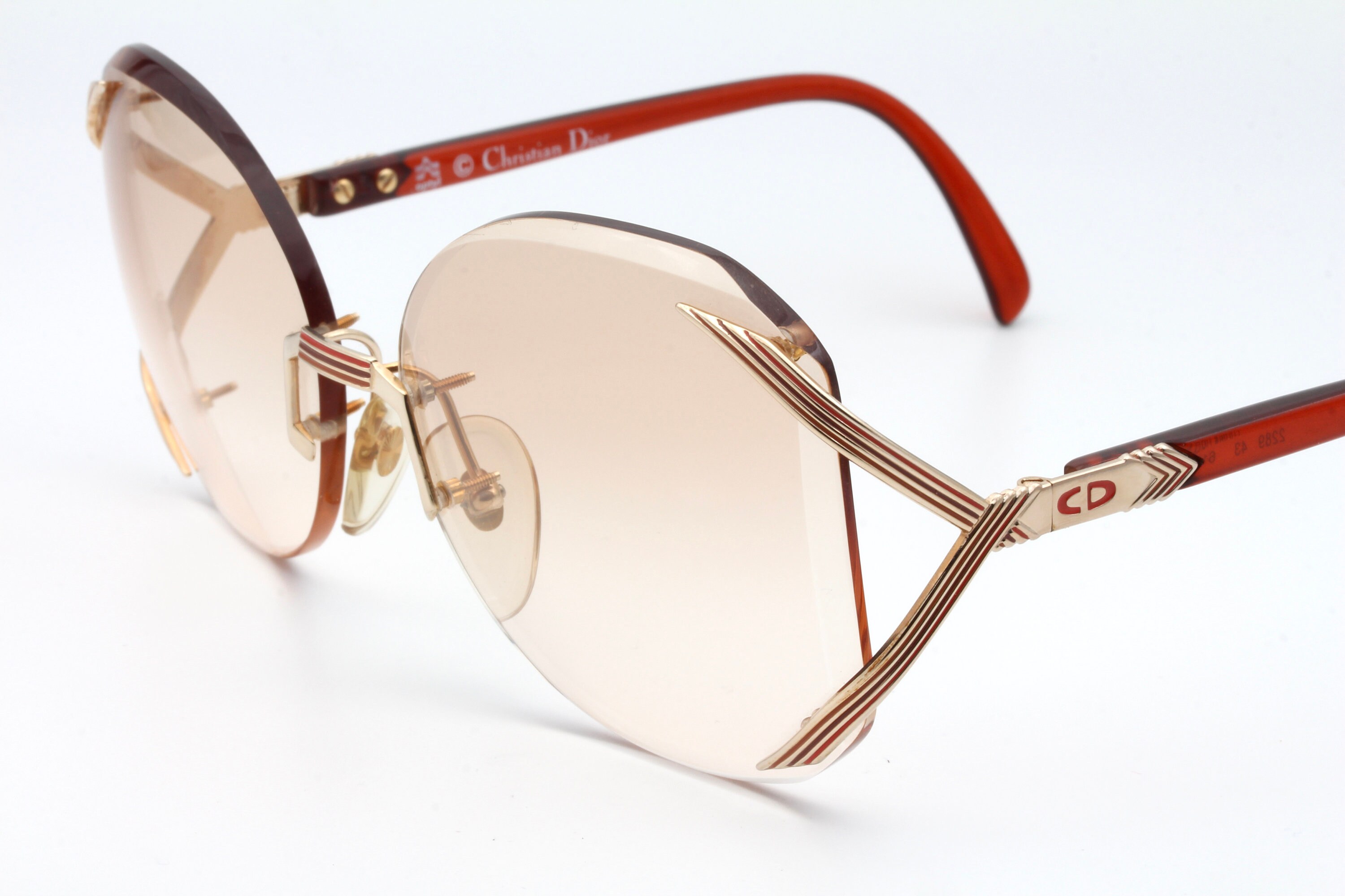 #40: Christian Dior ディオールサングラス Dior2289 Vintage Sunglasses Dior 2289 Made in Austria 80's - New Old