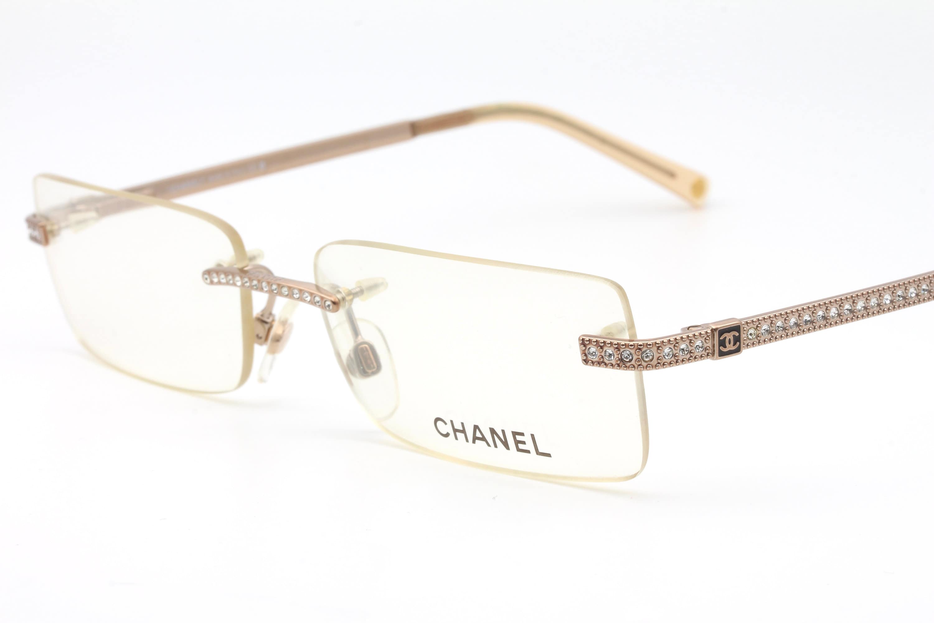 Chanel 3001 Vintage Eyeglasses Made in Italy 2000's New 