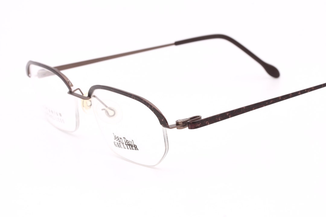 Vintage Eyeglasses Gaultier 55 0038 Made in Japan 90's