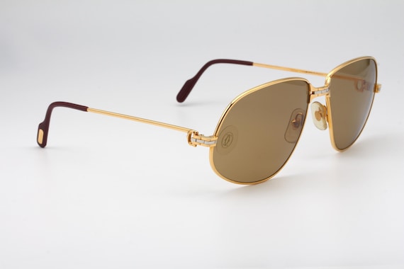 Cartier Panthere Vintage Sunglasses Made in France 80's