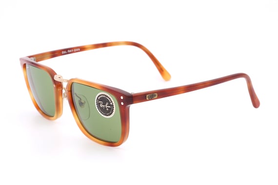 Vintage Ray Ban B&L Premier E W 0868 / Classic Squared Sunglasses