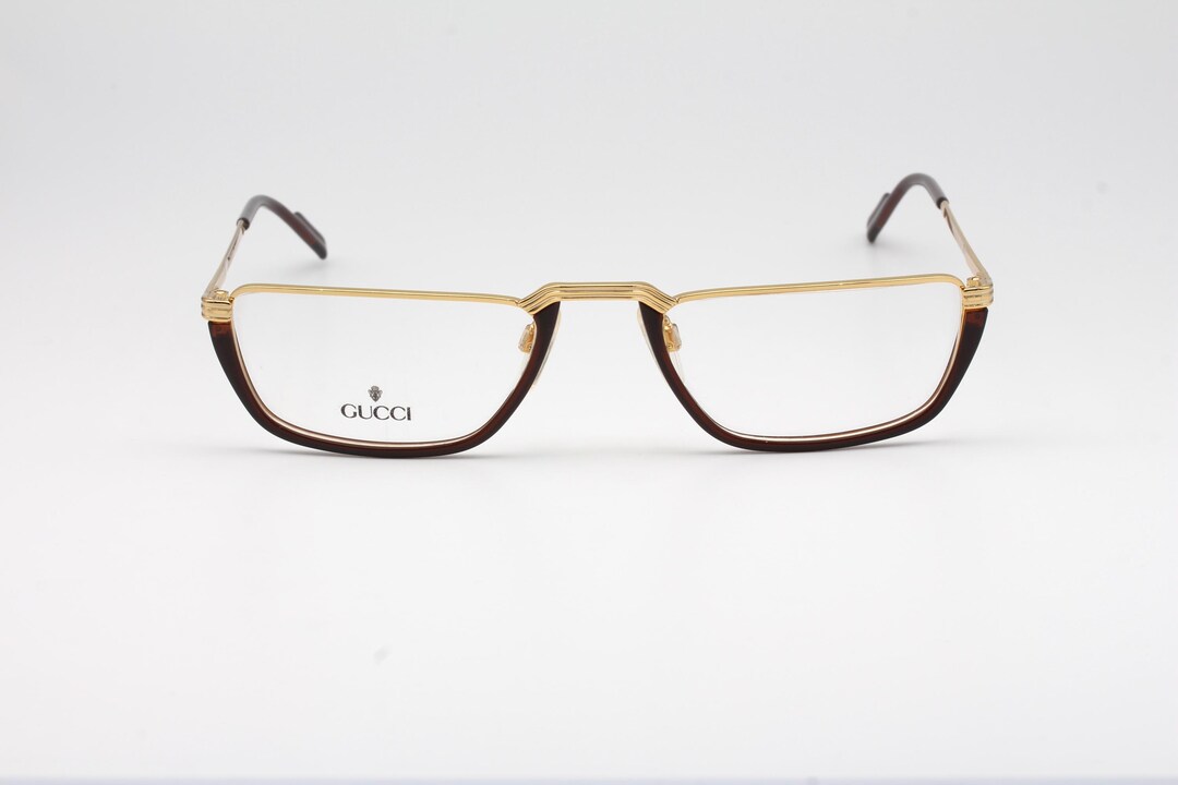 Gucci old glasses made in Italy Gucci GG 1238 Vintage Square Eyeglasses Made in Italy 90 main image 3